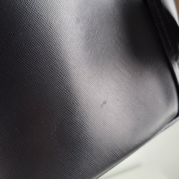 Coach Black Peyton Leather Jordan Satchel Tote I Authentic - Picture 12 of 17